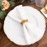 Add Elegance to Your Table with Gold Rhinestone Napkin Rings