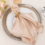 Create a Captivating Ambiance with Gold Rhinestone Napkin Rings